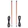 Fluorescent Orange Illuminated LED Bumper Guide-wires