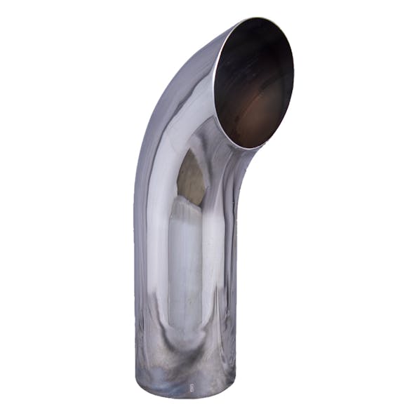  5"x 18" Chrome Curve Exhaust Stack 