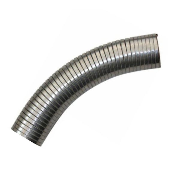 Universal 5"x48" 304 Stainless Steel Flex Pipe