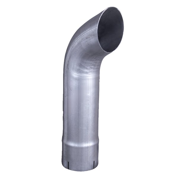  4"x18" Aluminized Curve Exhaust Stack 