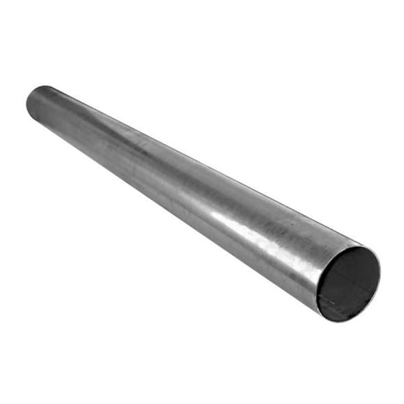 3 1/2"x120" Aluminized Straight Tube