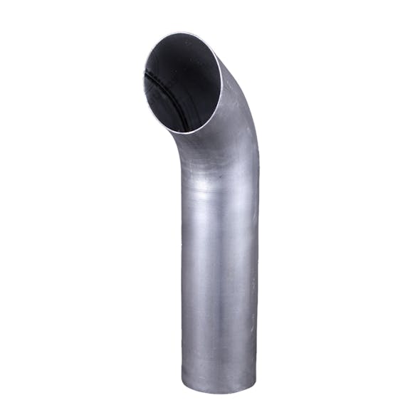  4"x18" OD Aluminized Curve Exhaust Stack 