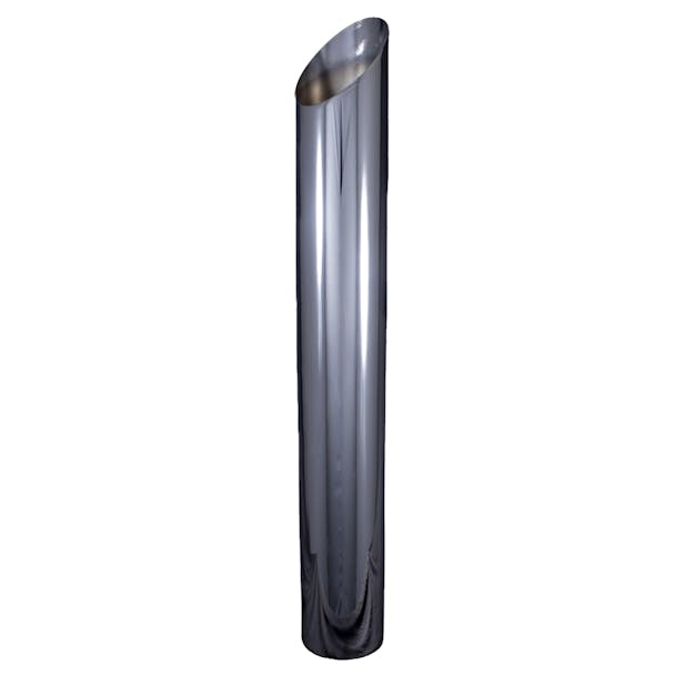  5"x36" Chrome Miter Exhaust Stack 