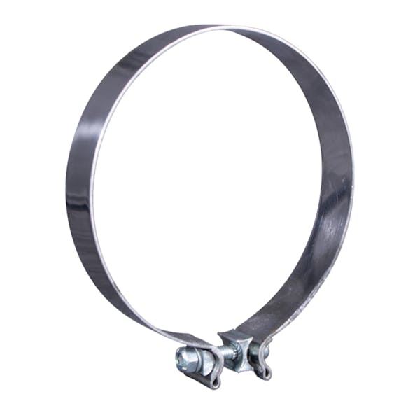  7" Polished Stainless Steel Exhaust Clamp 