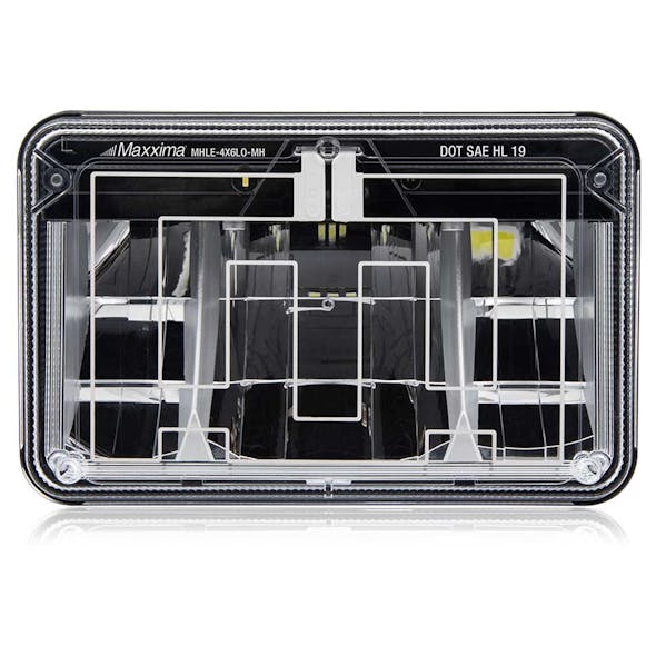 4" x 6" Heated LED Head Light With Maxx Heat Lens By Maxxima