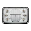 4" X 6" ULTRALIT LED High Beam Headlight With Dual Function Position Lights - Default OFF