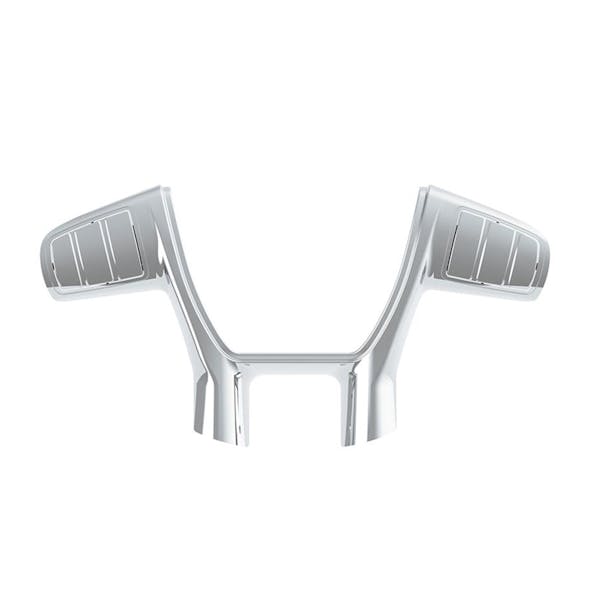 Peterbilt And Kenworth Your Grip Steering Wheel Plastic Trim - Chrome 