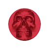 Vibrant Color Skull Air Valve Knob - Candy Red Face
