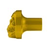 Vibrant Color Skull Air Valve Knob - Electric Yellow Side