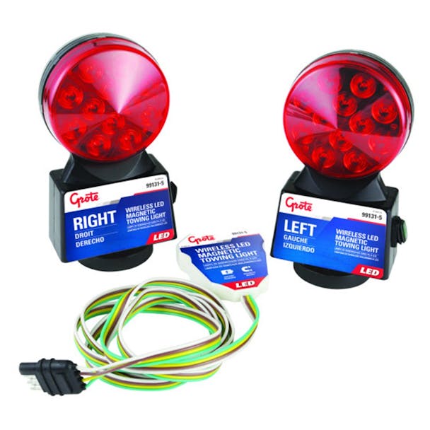 Grote Wireless S/T/T LED Magnetic Towing Kit - Default