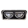 Freightliner Classic Half Moon Rectangular Blackout Headlight Assembly - Passenger Side