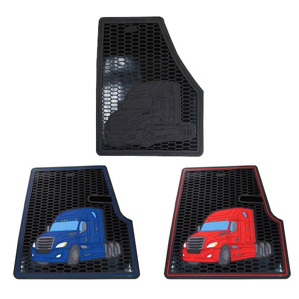 Freightliner Cascadia Rubber Floor Mats Thumbnail