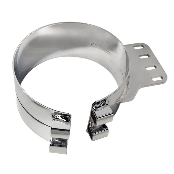 6" Kenworth 4 Bolt Exhaust Clamp by Lincoln Chrome