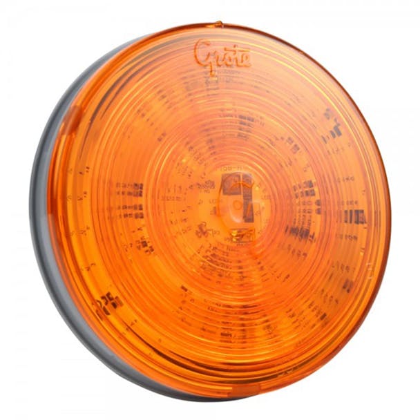 Grote 4" Amber LED Strobe Light