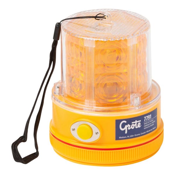 Grote 360 Degree Portable LED Amber Warning Light