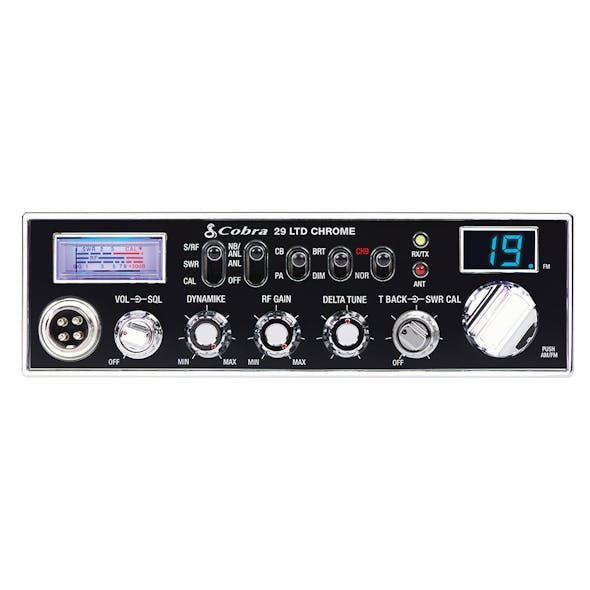 Cobra 29 LTD AM FM Classic Chrome CB Radio - Radio