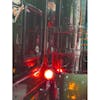 Kenworth W900 Single-Face Watermelon Air Cleaner Light Bar By Shift Products - Red Glo