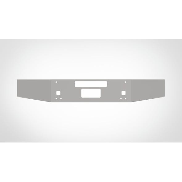 Kenworth T800 2004+ 14" Stainless Steel Tapered Bumper With Tow & Vent Holes - Thumbnail