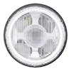 High Power 7" Projection LED Light with Dual Color Halo & Classic Lens (UPI31499) - white halo
