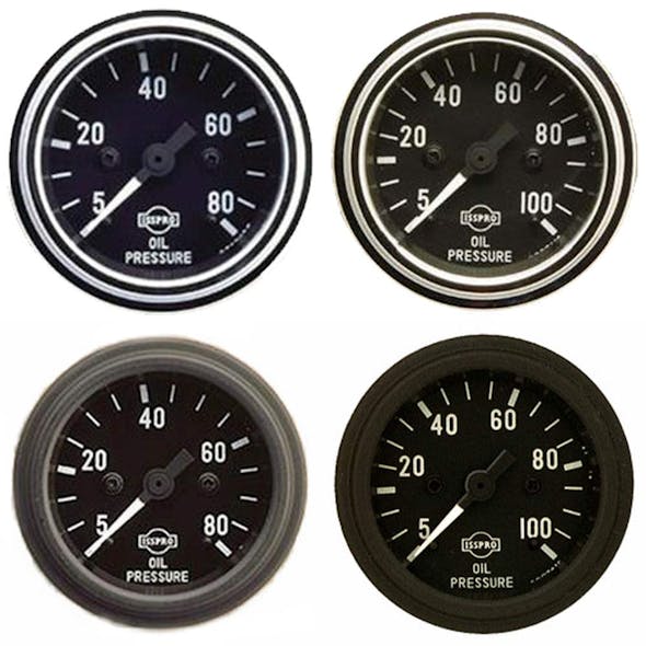 Semi Truck Electrical Outside Temperature Gauge Kit Vision Black - Raney's  Truck Parts