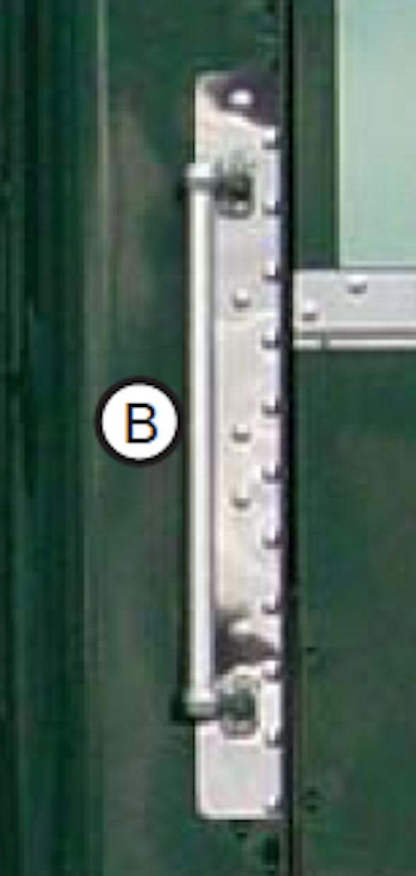 Freightliner Fld 120 Classic Grab Handle Stainless Trim By RoadWorks