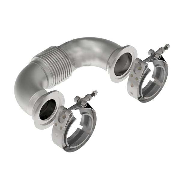 Freightliner Cascadia EGR Cooler Pipe A4721401208 DDEA4721401208 DEMO