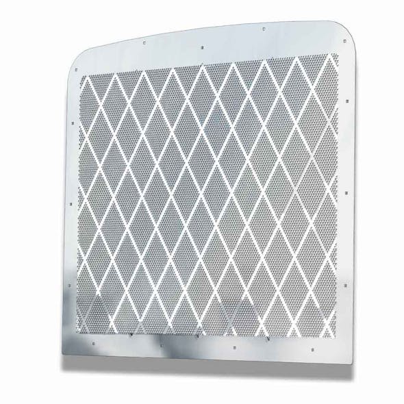 Freightliner Classic FLD 120 Round Hole Punch Grill Insert With Cross Stitch Pattern (58966RR) - default