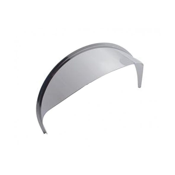 5 3/4" To 7" Round Stainless Steel Headlight Visor