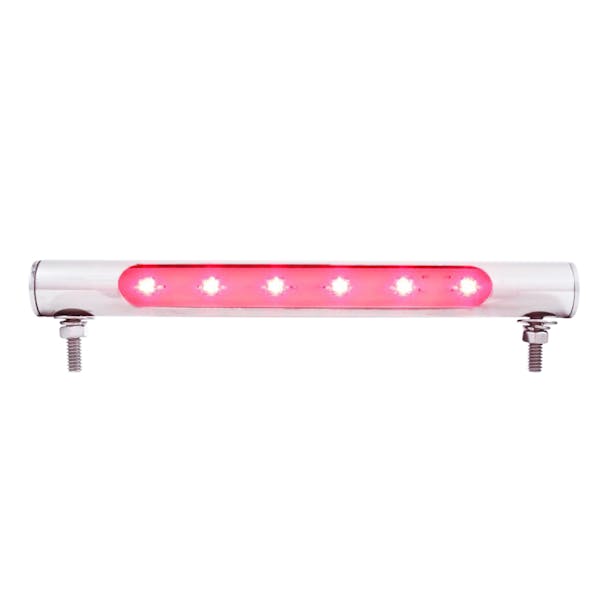Xprite White LED License Plate Light Assembly with Red Running Lamp Li –  Redline360