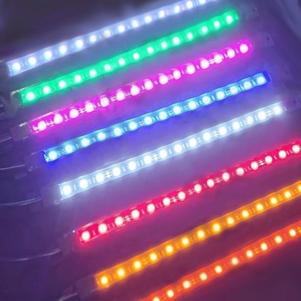 Kenworth W990 Grill Accent RGB LED Light Kit with Remote - Color LED Strips