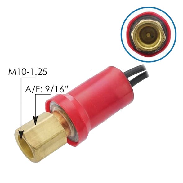 Kenworth T300 T600A T800 W900 High Pressure AC Switch K301401 1