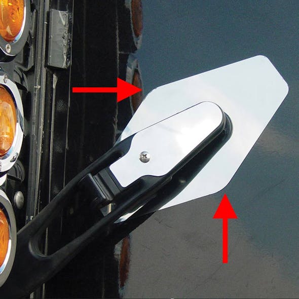 Freightliner Classic Hood Latch Trim Highlight