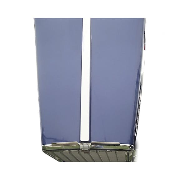 Kenworth W900L Center Hood Trim For Curved Windshield