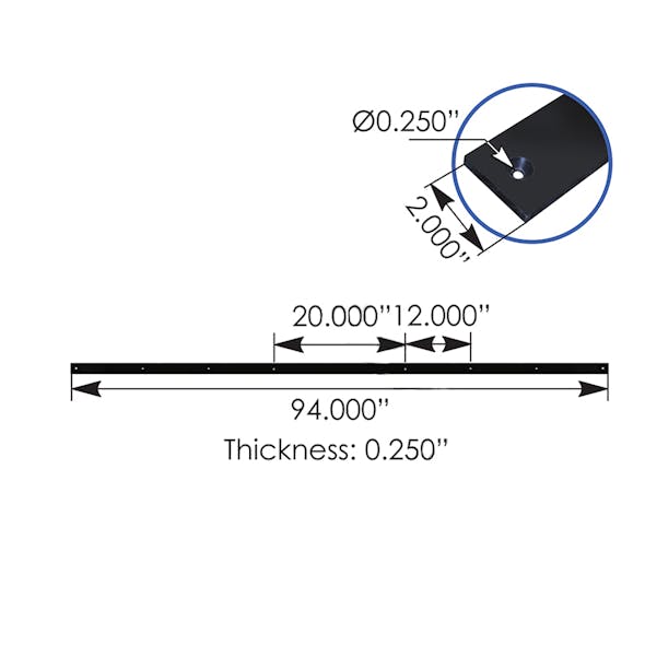  Bearing Strip, Slider 1962001-Values