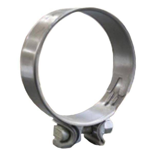 4" 304 Stainless Steel Exhaust Clamp with Protective Steel Sleeve