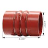International CAC Hot Charge Air Hose 3540332C1 Dimensions