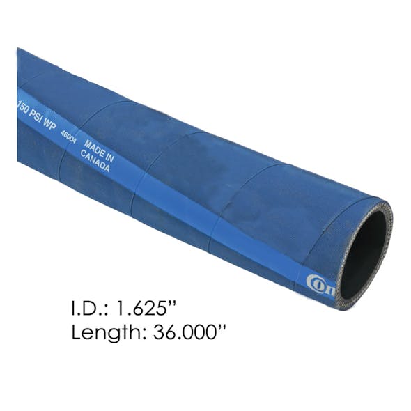 Continental 1.625"x36" Elite Radiator Hose 57226 24226 - Dimensions