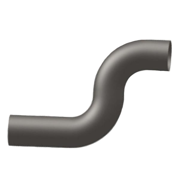 Mack Vision Aluminized 5" 2-Bend Exhaust Pipe 22263086