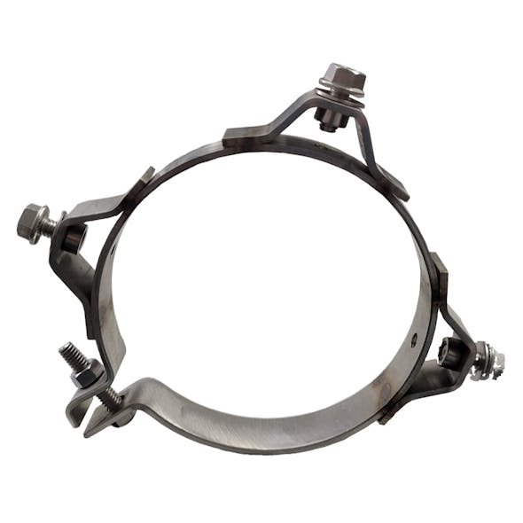  5" 304 Stainless Steel Pipe Guard Bracket with Hardware 