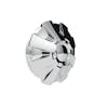 Chrome Rubicon Front Axle Cover With 33mm Thread-On Lug Nut Covers-Default