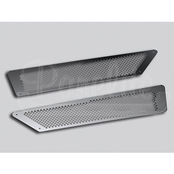 Freightliner Cascadia P4 Stainless Steel Air Intake Grills-image 2