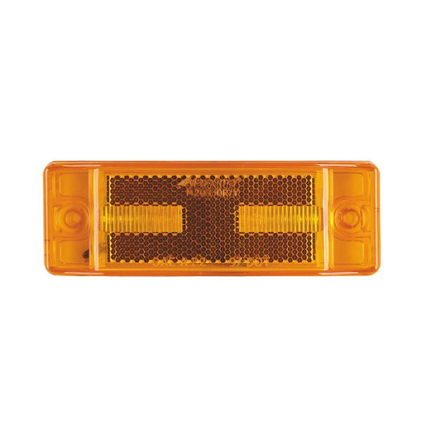 6" Rectangular Amber LED Clearance Marker And Auxiliary Light by Maxxima Default