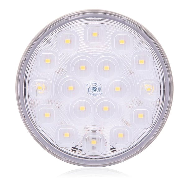 4" Round A-Series White LED Back Up Light By Maxxima Default