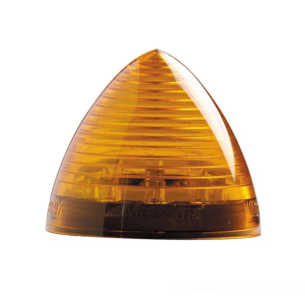 9 LED 2" Beehive Amber Clearance Marker By Maxxima Default