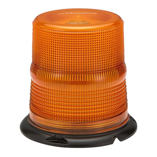 60 LED 6.1" Tall Amber LED Warning Beacon By Maxxima Default