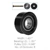 Kenworth International Continental Elite Pulley Dimensions
