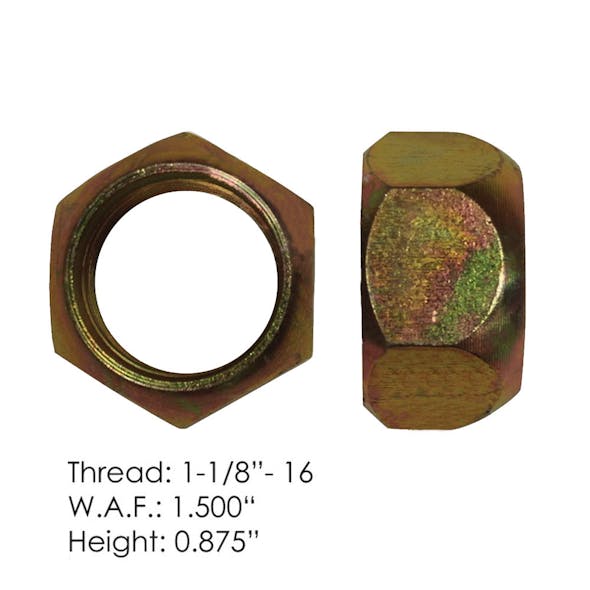 Outer Left Cap Nut E5552L 1199M117 TBWA015L 300248 34272 IMG