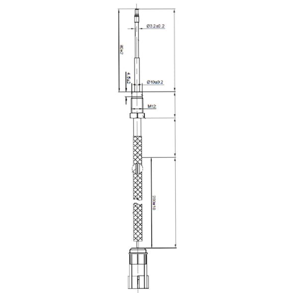 Cummins Temperature Sensor 3006421C1 4901212 - diagram