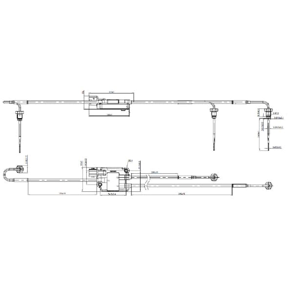 Cummins Temperature Sensor 5461615 - diagram