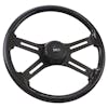 18" 4-Spoke Midnight SCI Steering Wheel-Midnight Black 1